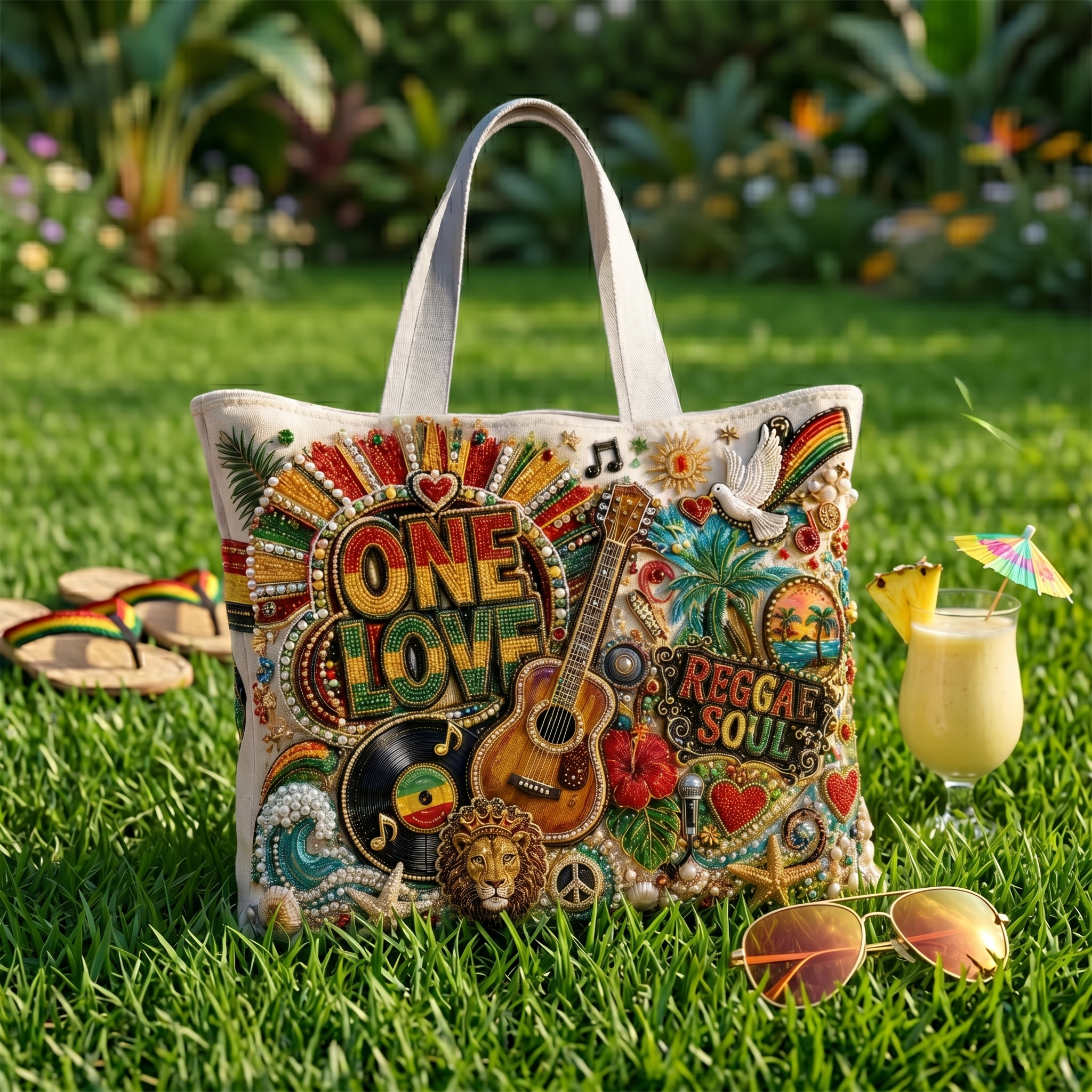 BML Summer Vibes Tote Bag HTTT