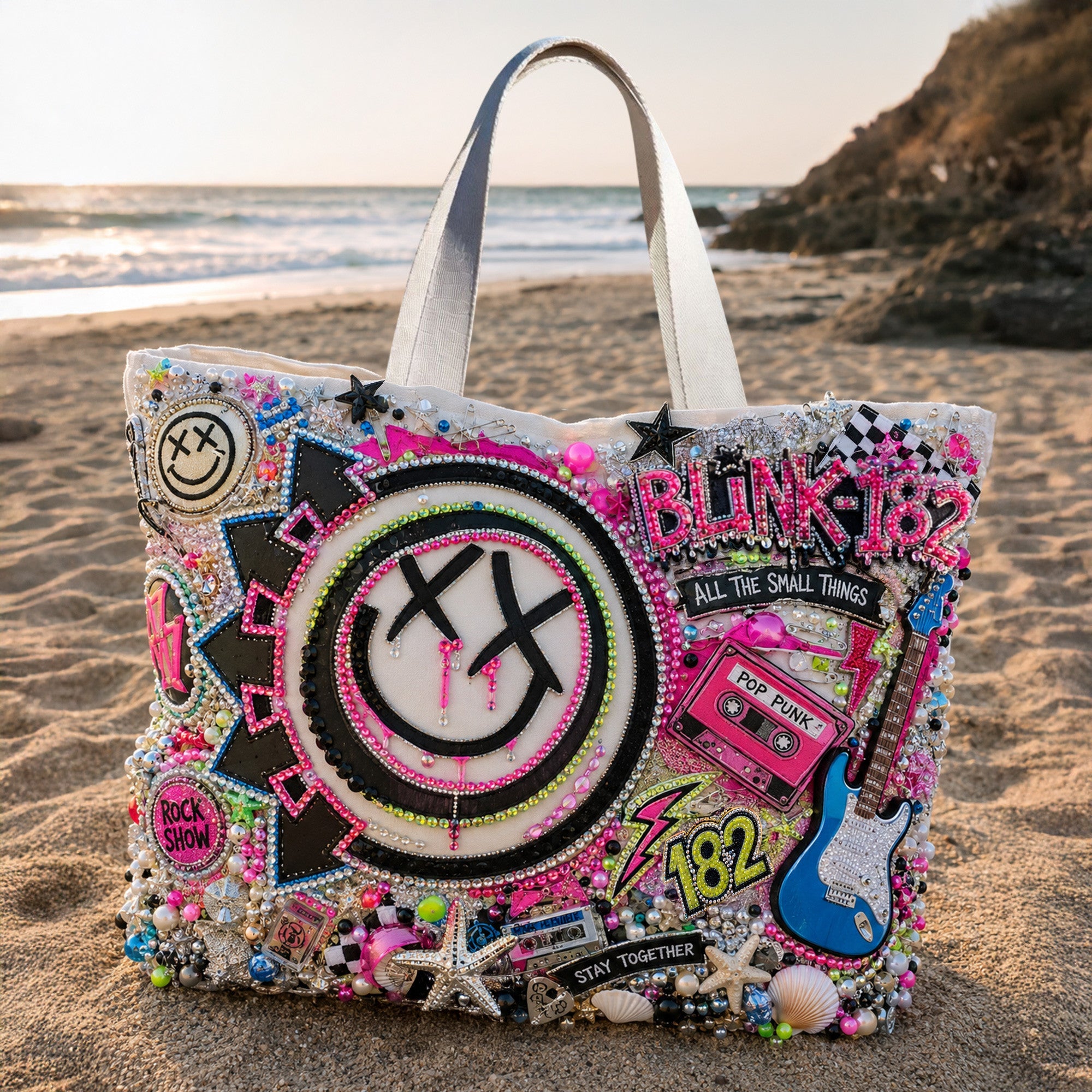 BLK Summer Vibes Tote Bag HTTT