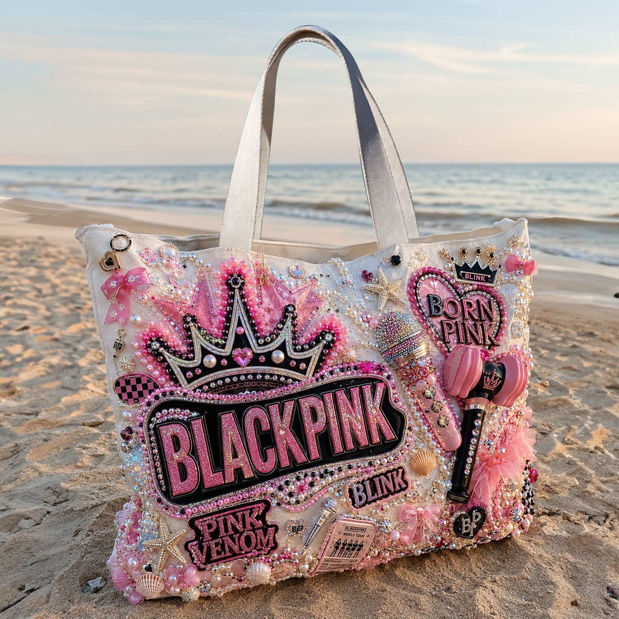 BLPK Summer Vibes Tote Bag HTTT