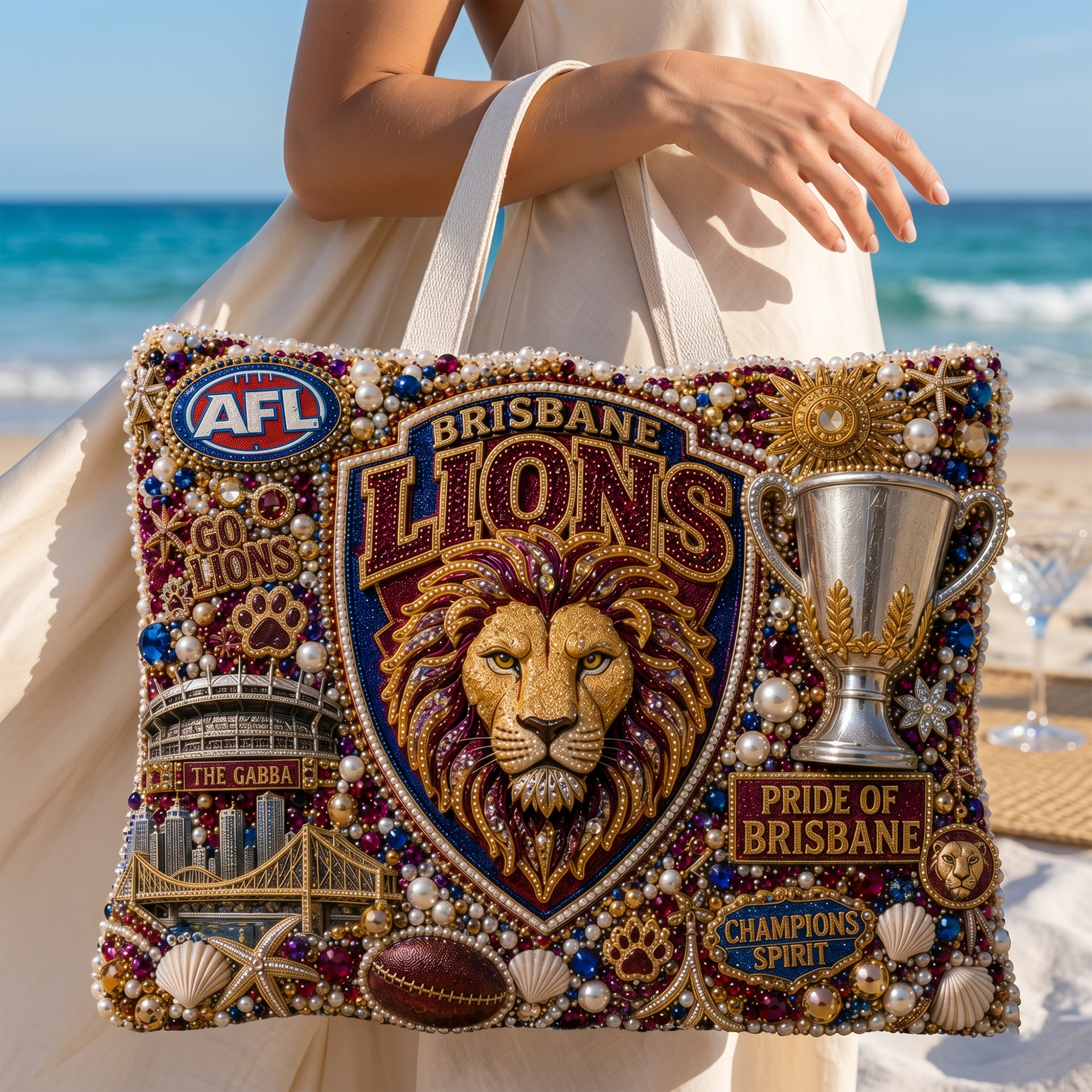 BRBL Summer Vibes Tote Bag LNTH