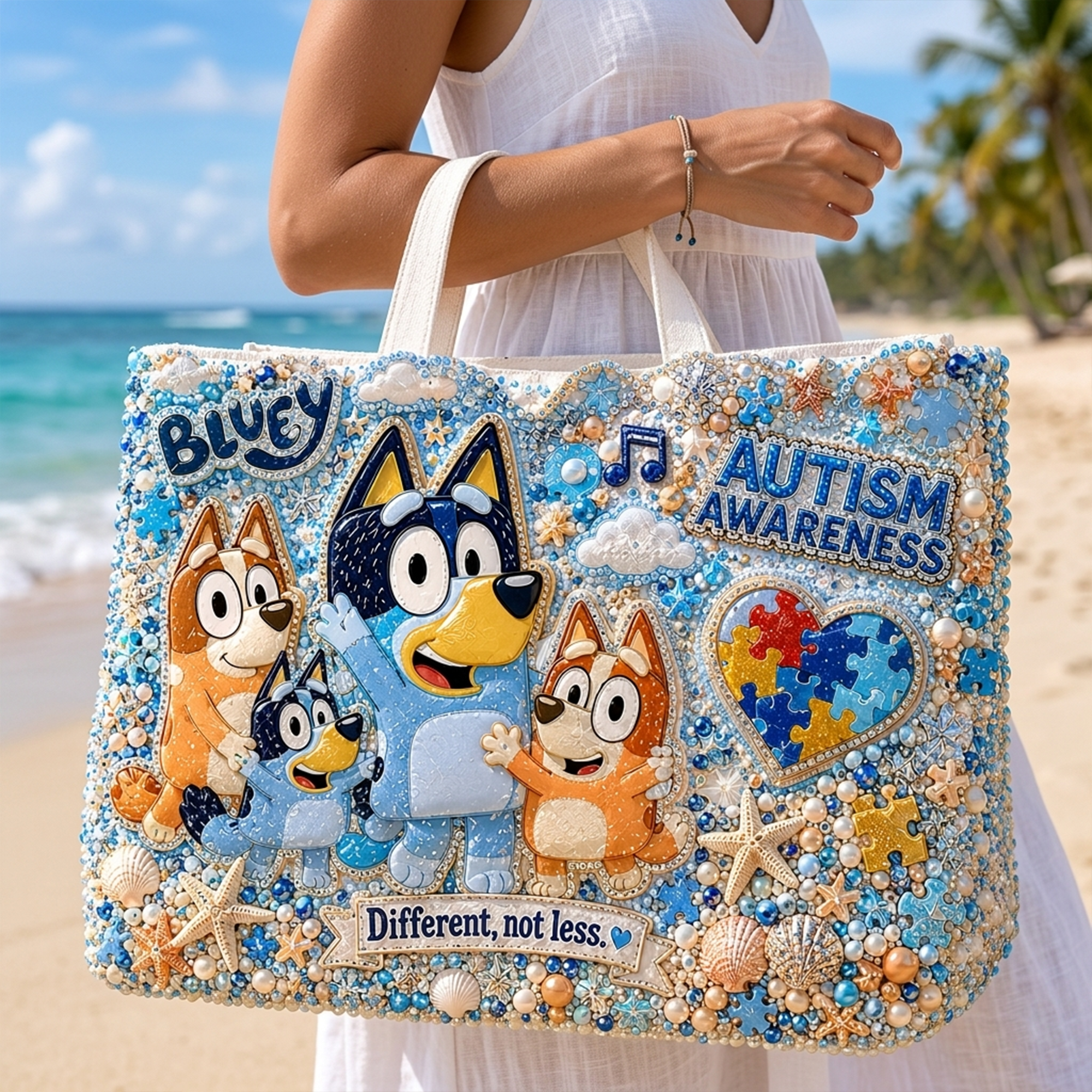 BLU Summer Vibes Tote Bag LNTH