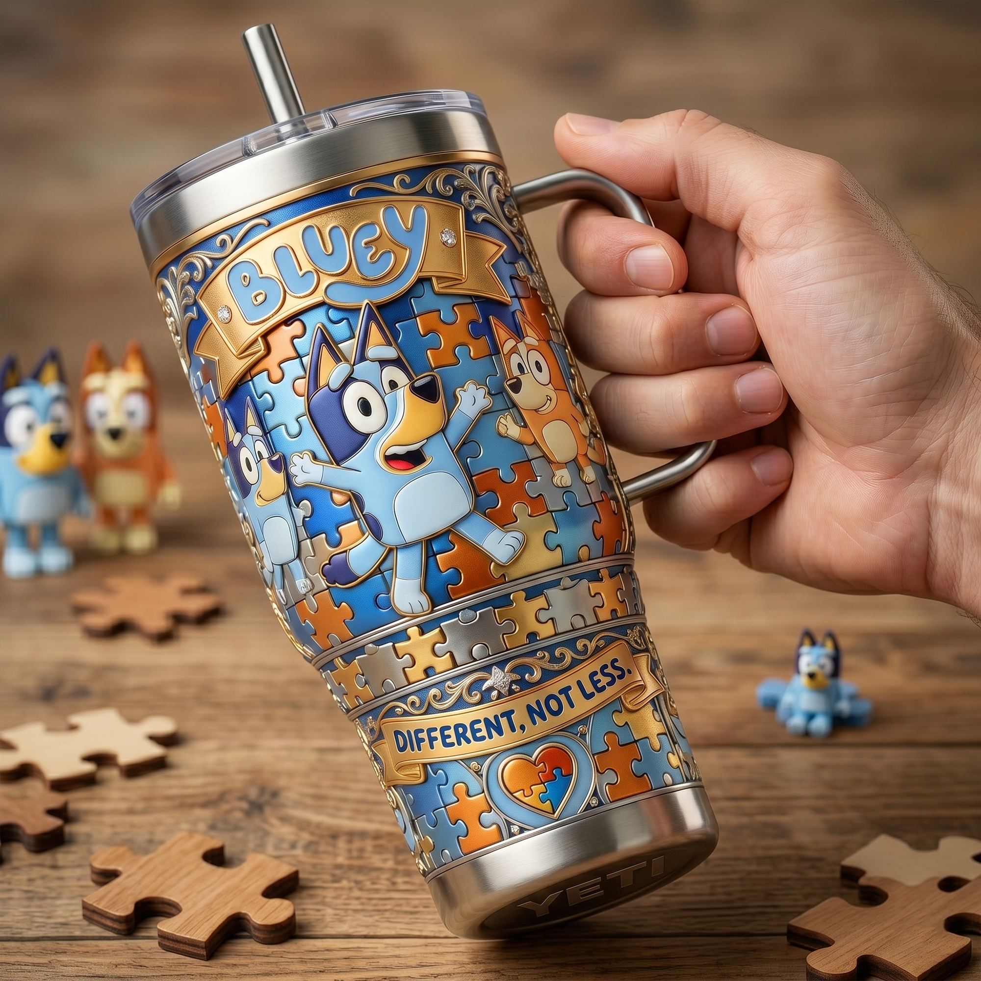 BLU 40oz Tumbler With Handle LNTH