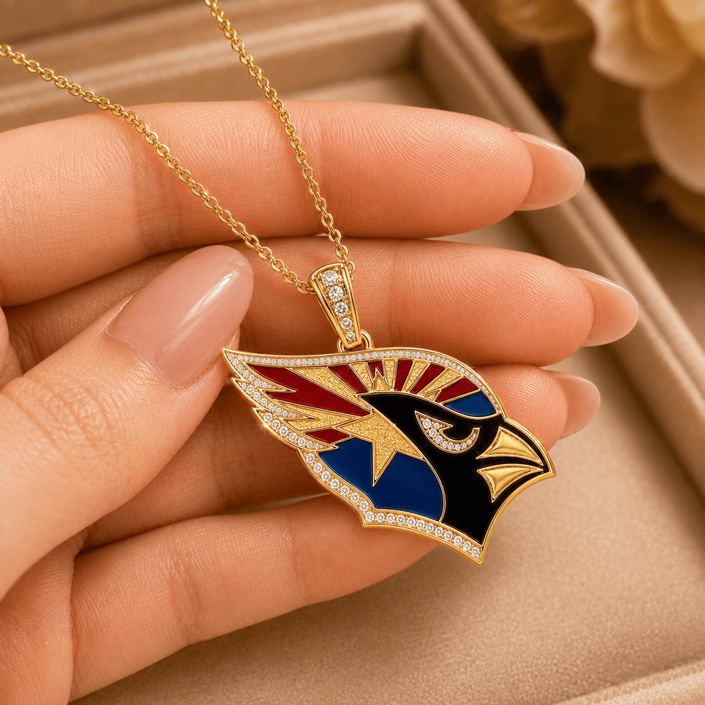 ARCD Solid Gold Chain with Diamond Pendant BMD