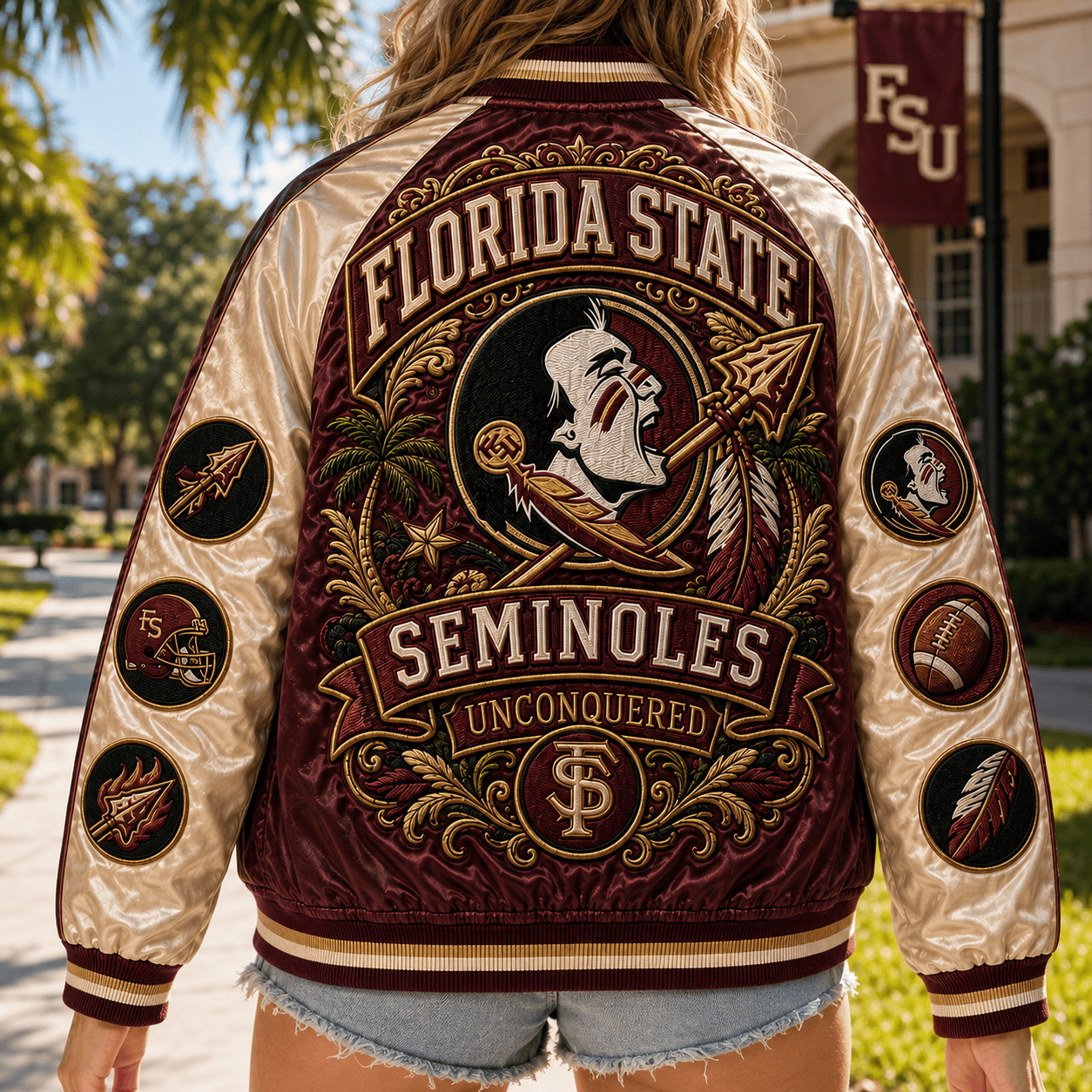 PREMIUM FSS SATIN BASEBALL JACKET PDL