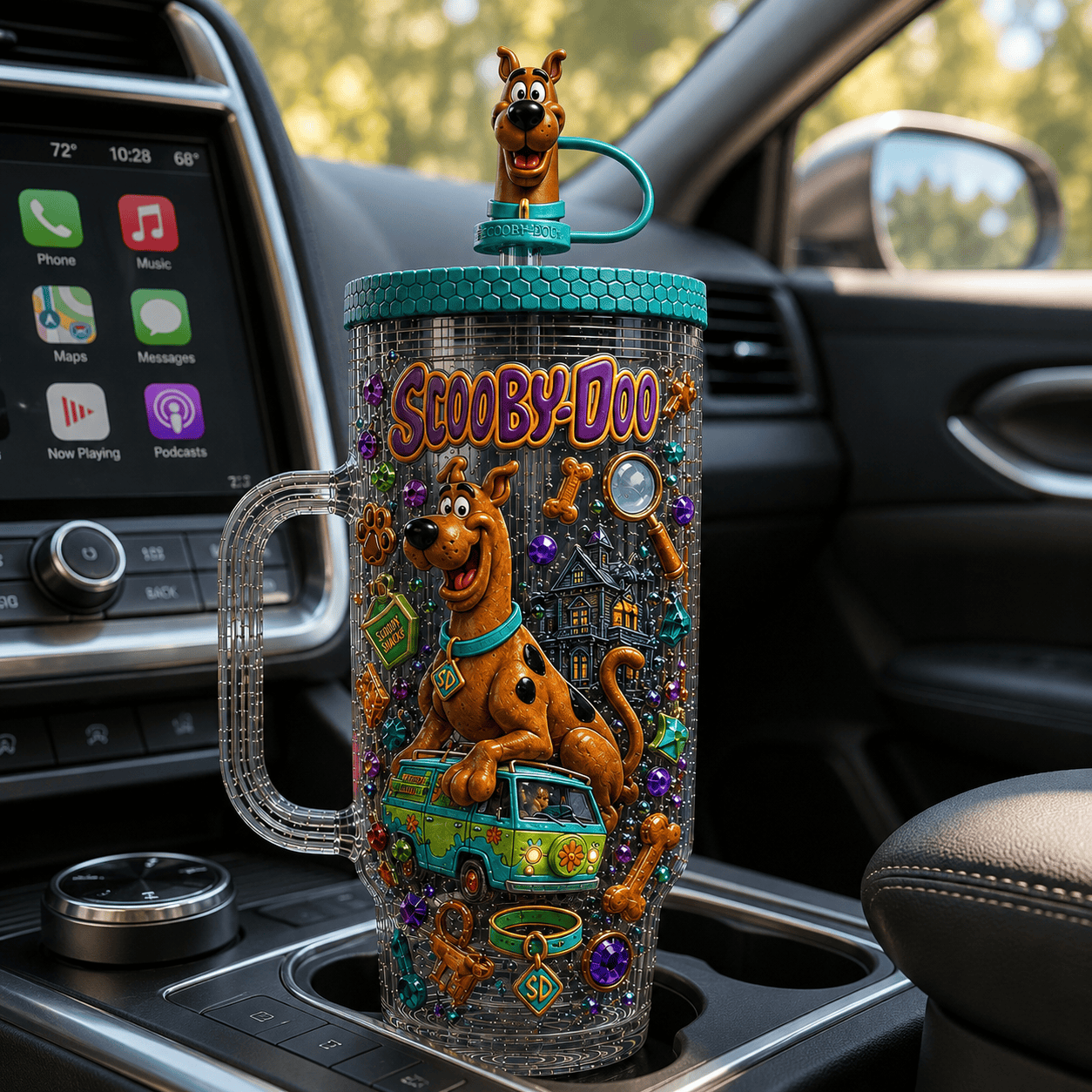 SCBD 40oz Tumbler With Handle NHVH