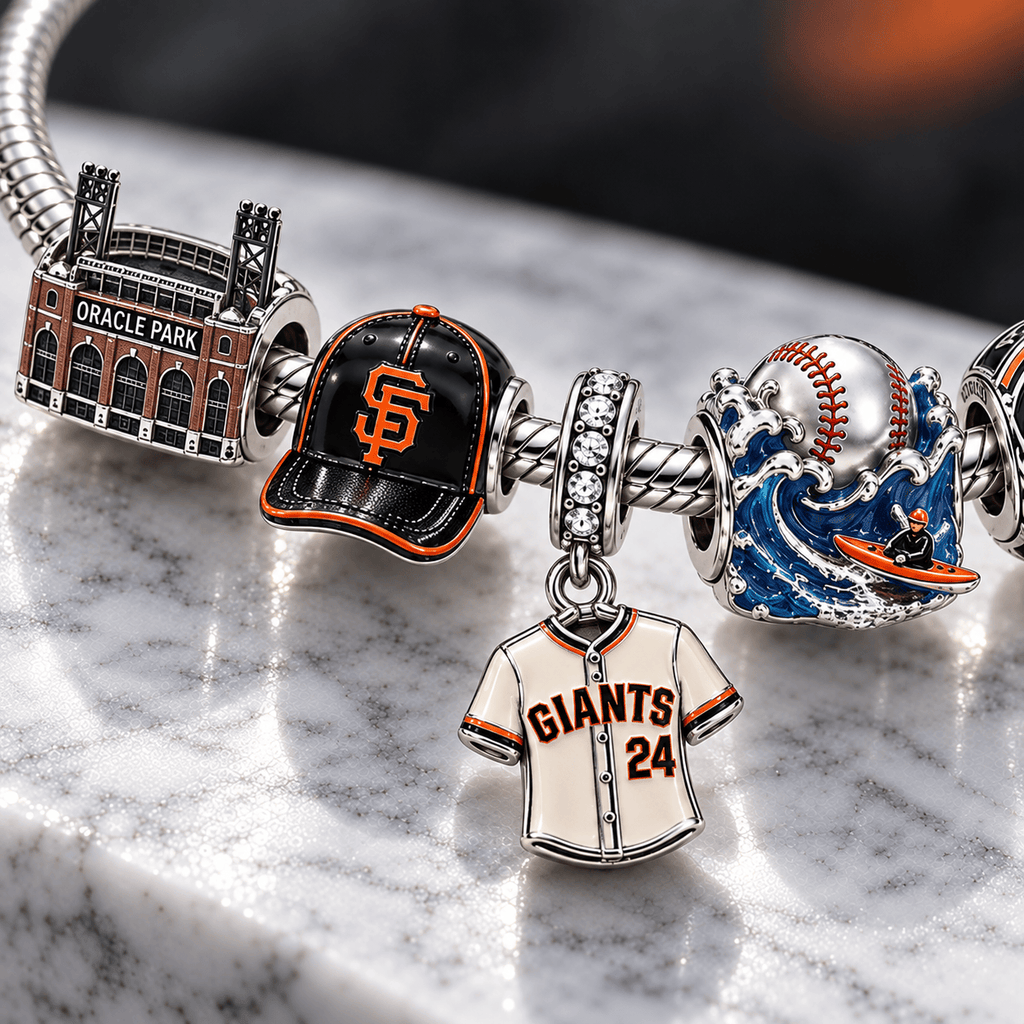 SFG Silver Charm Bracelet Set PTT