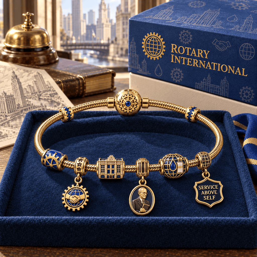 ROTI Gold Charm Bracelet Set HQH