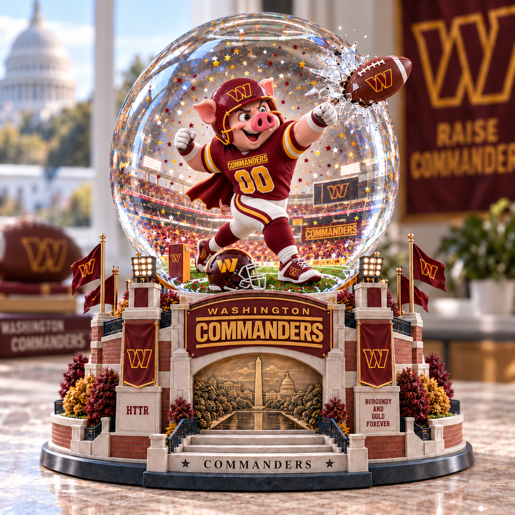 WCD Premium Sculpted Collector Water Globe NTNA