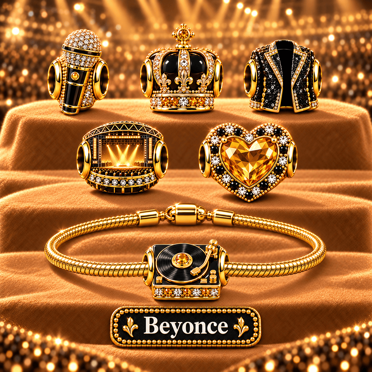 BYC Gold Charm Set PNPA