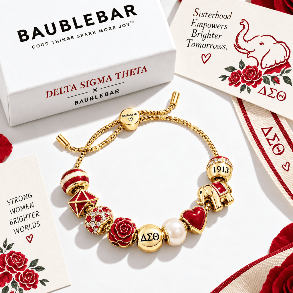 DSTT Gold Charm Bracelet Set BMD