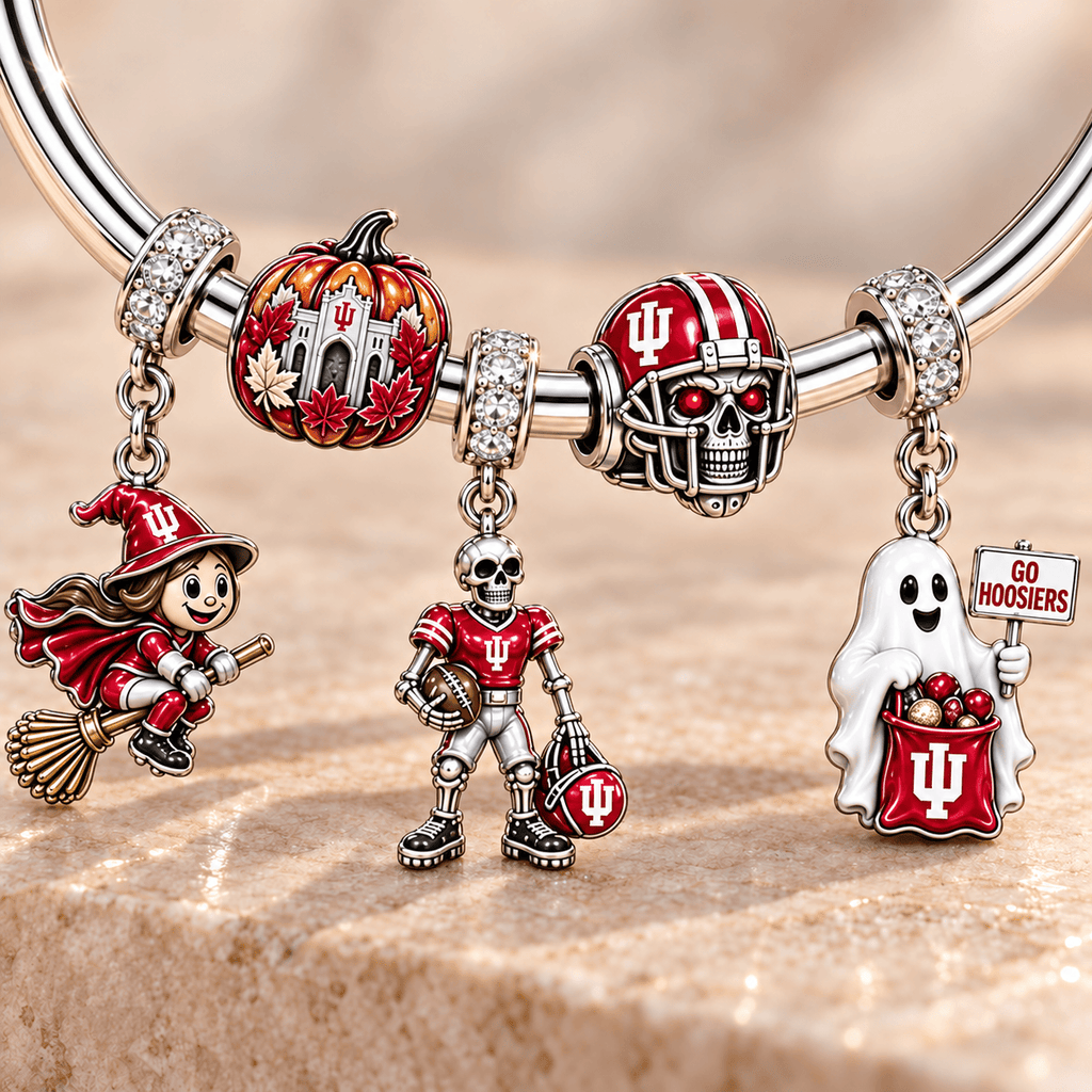 IDH Silver Charm Bracelet Set TMH