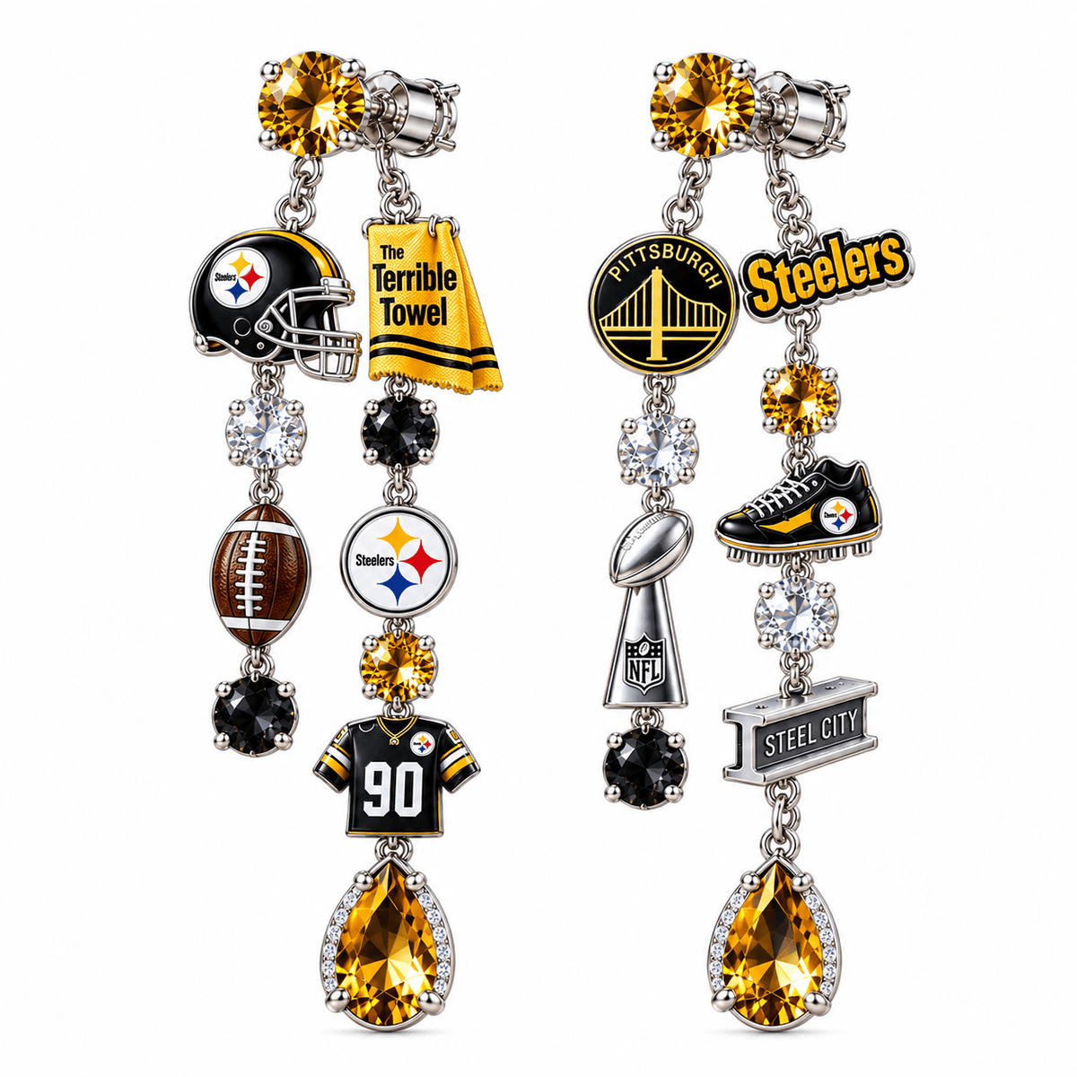 Premium PBS Dangle Earrings NTNA