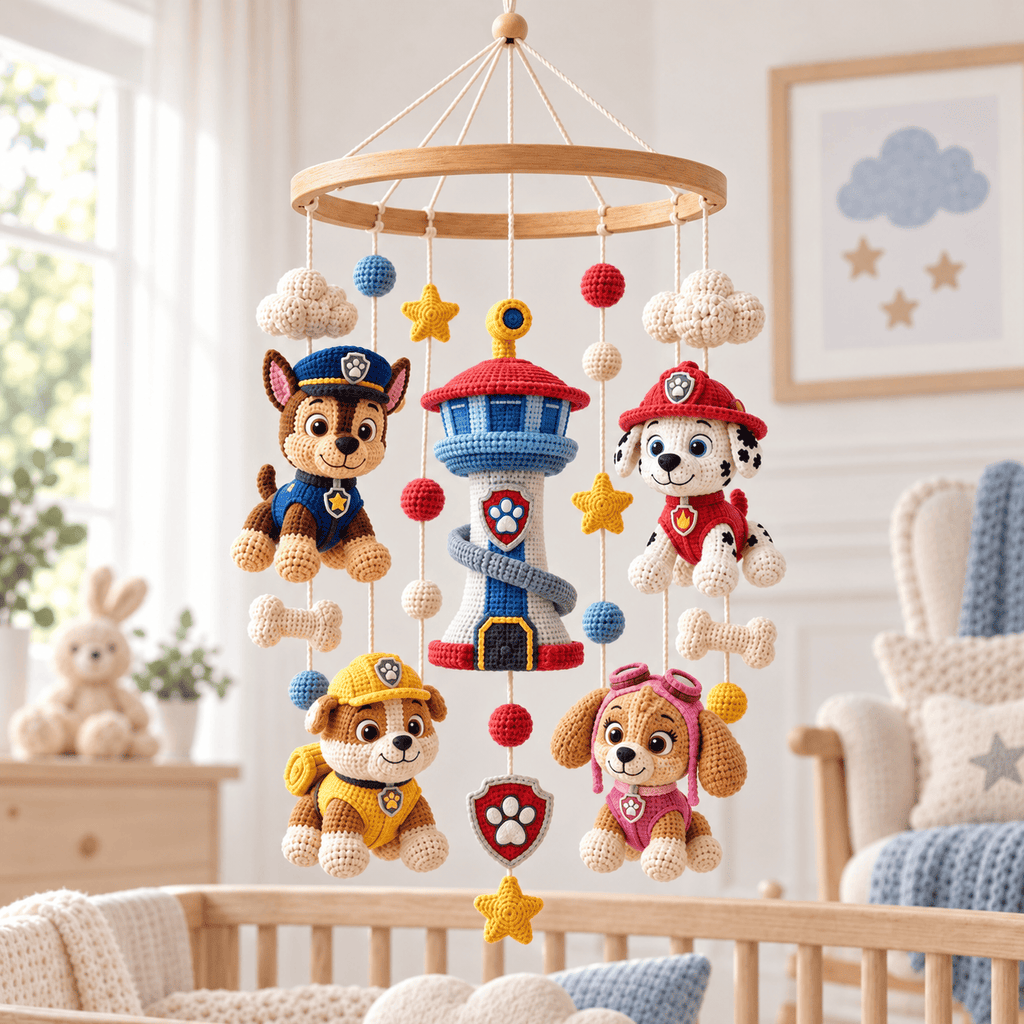 PAWP Baby Crib Mobile PNPA