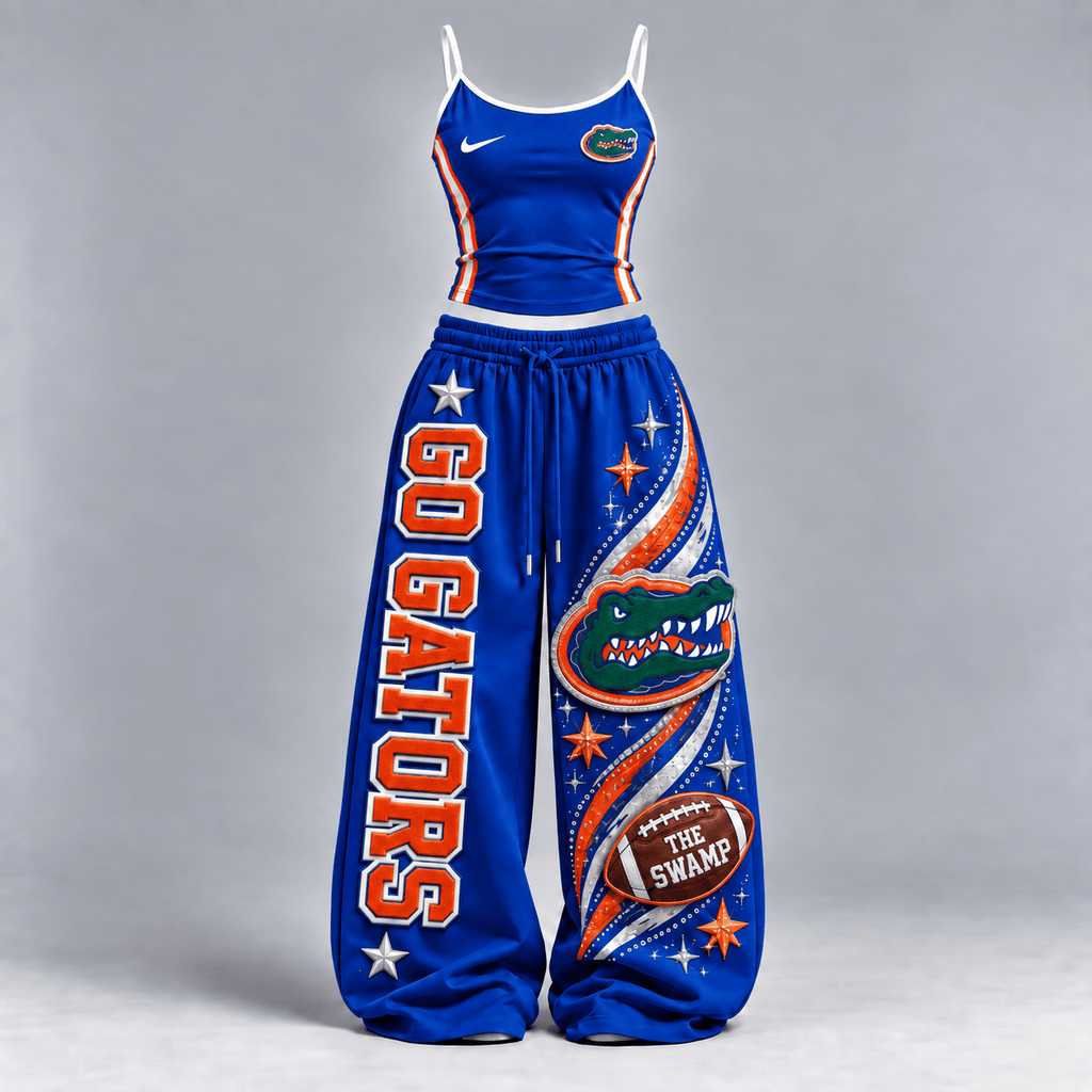 Premium FGT Sports-Inspired Cami & Wide-Leg Pants Set BMD