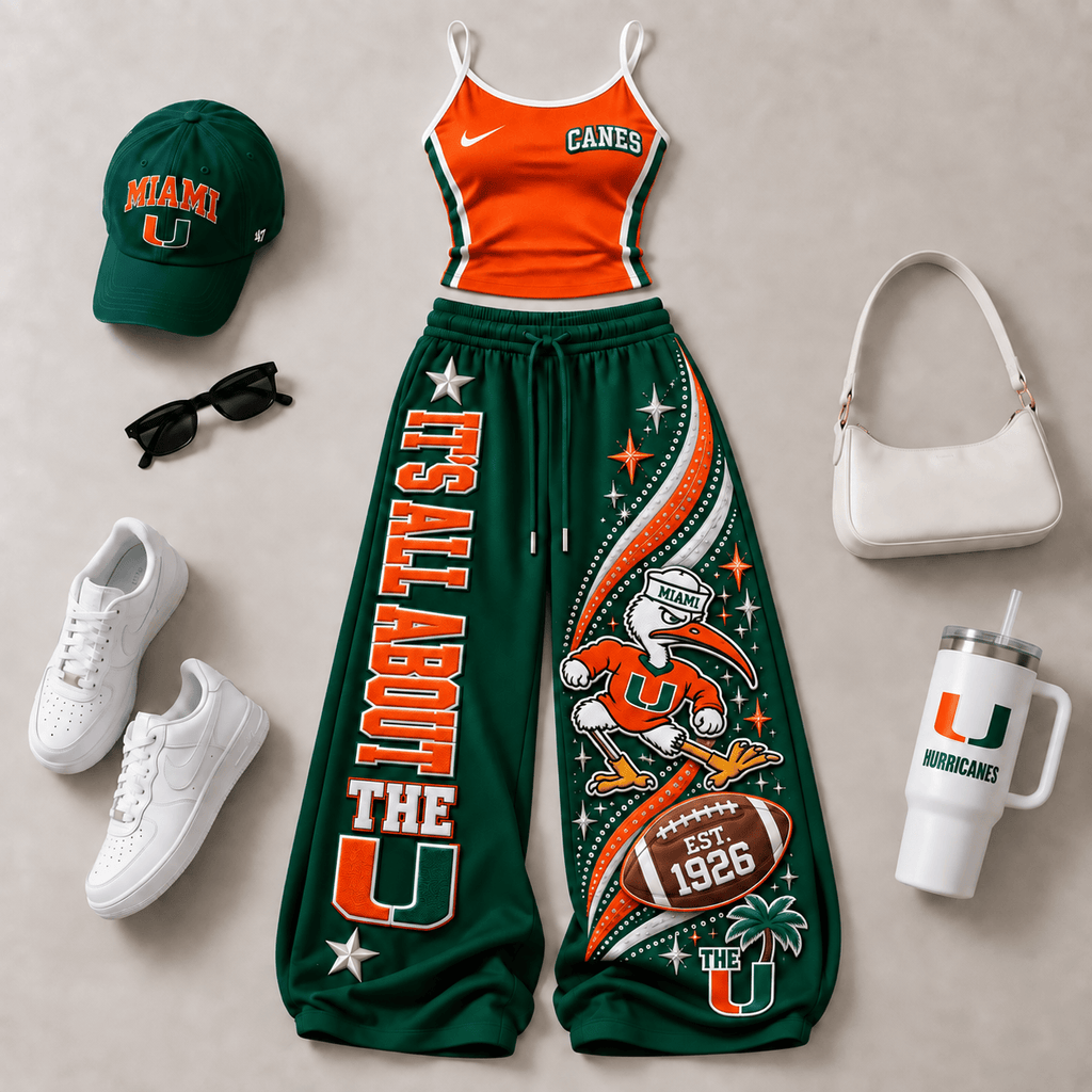 Premium MHC Sports-Inspired Cami & Wide-Leg Pants Set BMD