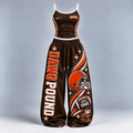 Premium CLVB Sports-Inspired Cami & Wide-Leg Pants Set BMD