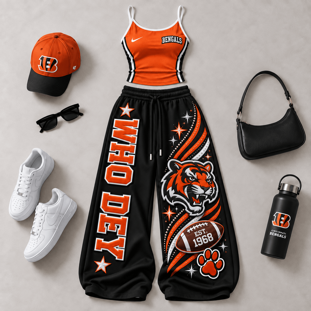 Premium CCBG Sports-Inspired Cami & Wide-Leg Pants Set BMD