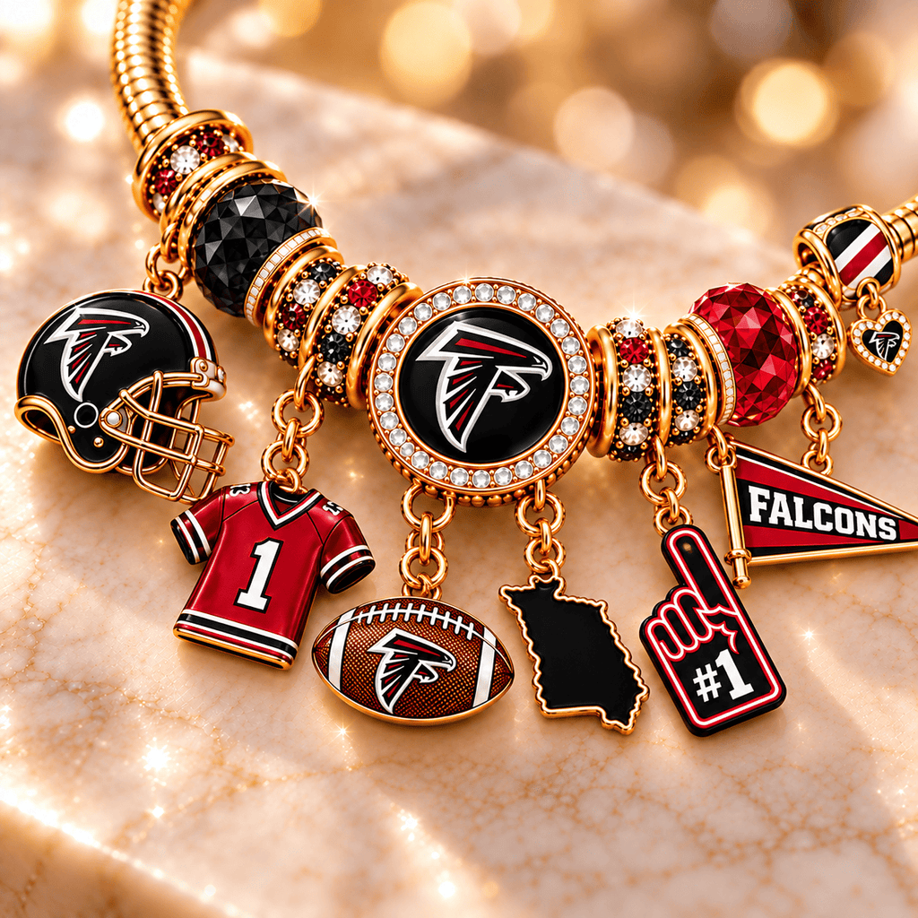 ATF Gold Charm Bracelet Set PNPA